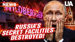 THE SUBURBS OF MOSCOW AND RUSSIAN AIRFIELDS ARE ON FIRE! Ukraine DESTROYED Wildberries' largest hubs