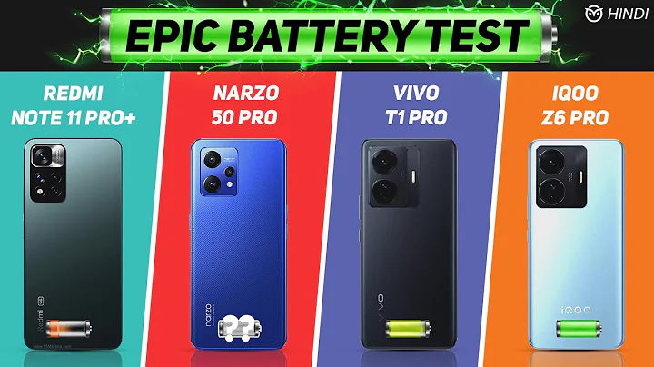 Narzo 50 Pro vs Redmi Note 11 Pro+, Vivo T1 Pro vs iQOO Z6 Pro Battery Drain Test | Charging Test - DayDayNews