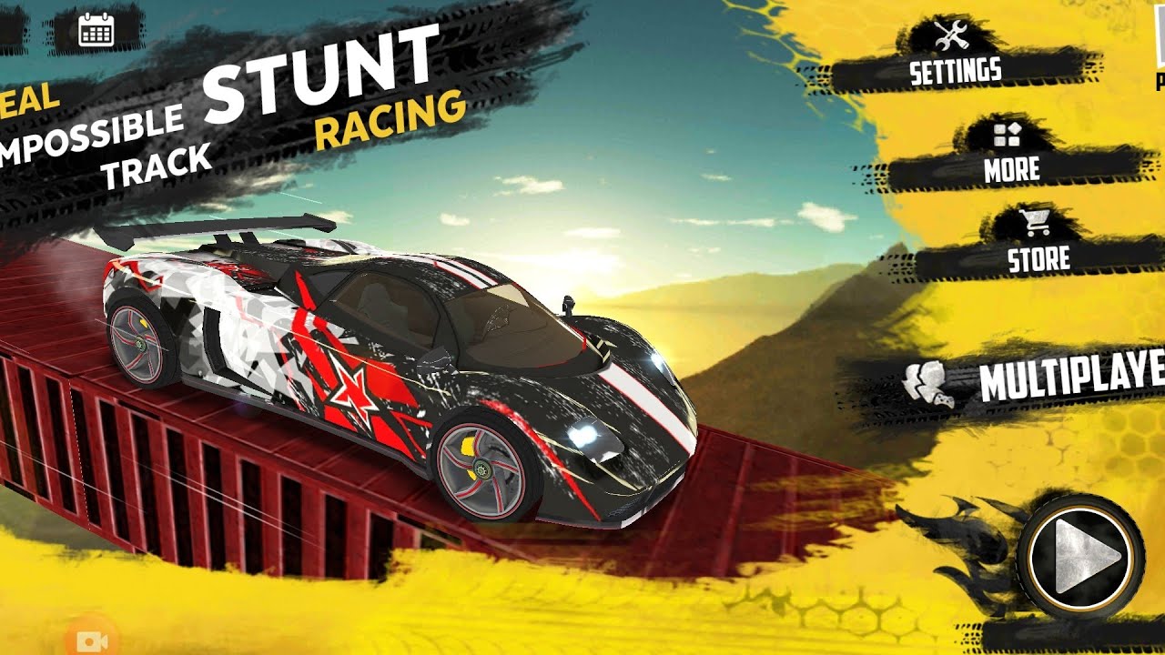 Extreme Car Stunt 3D games Ramp Car Stunts Racing Chellenge