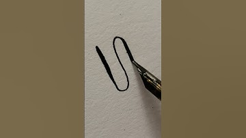 Prepping New Calligraphy Nib For Dip Pen🖋️ #shorts #asmr #calligraphy  #calligraphynib #dippen