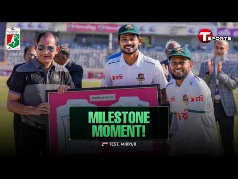 Milestone Moment Mushfiqur Rahim Celebrates His 100th Test With A Well Deserved Honour T Sports