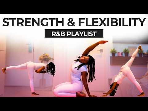 10 Min Yoga for Core Strength & Flexibility | R&B Playlist + Black Yoga Instructor — RAMONI