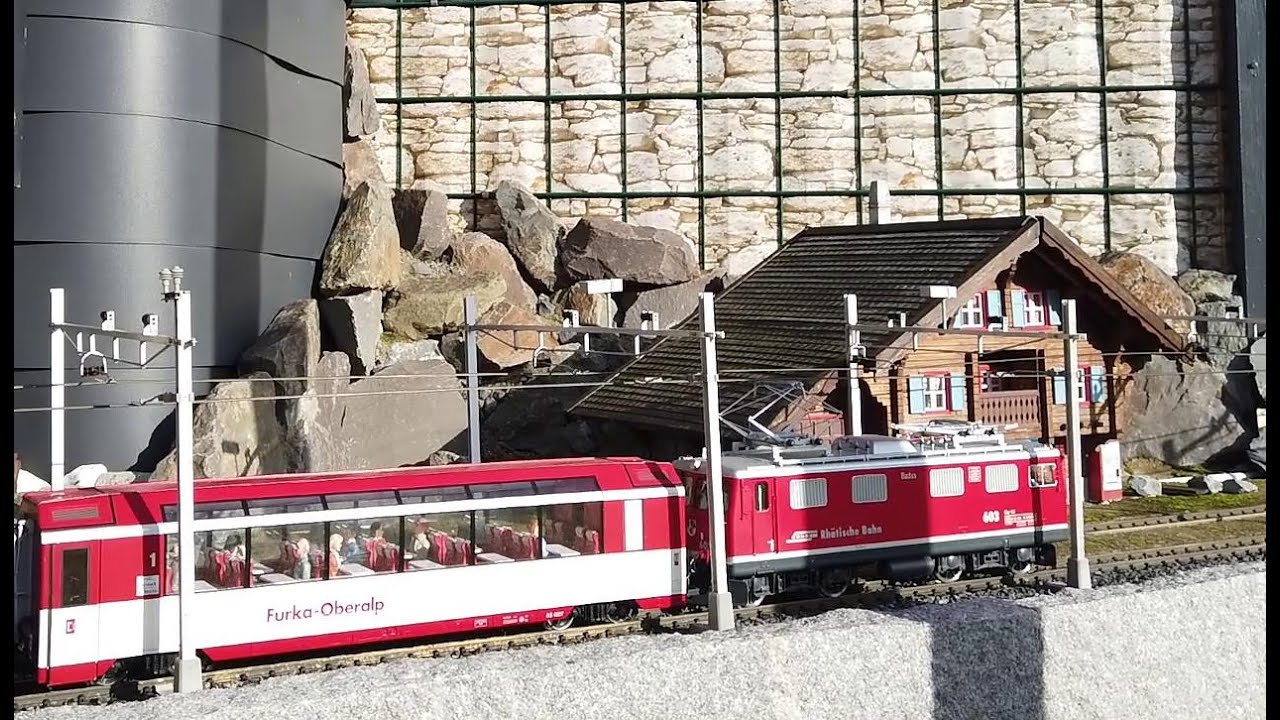 Kiss Ge 4/4 I, Testfahrt YouTube