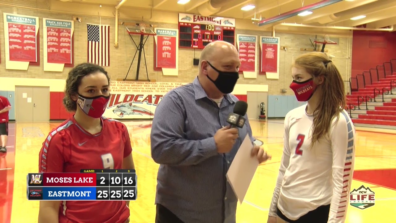 Eastmont vs Moses Lake Volleyball Highlights 2021-03-25