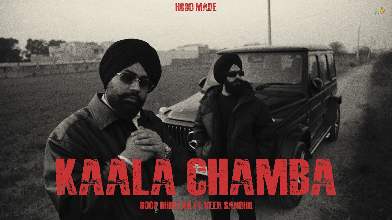 Kaala Chamba (Visualizer Video) Roop Bhullar | Veer Sandhu | Wazir Patar | SKY Digital | Hood Made
