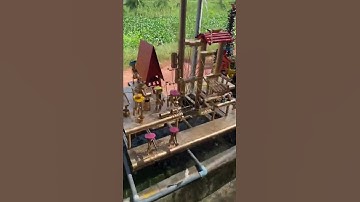 Tiểu cảnh thác nước mini độc lạ triệu view p18 #shorts