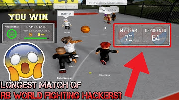 FIGHTING A HACKER? - HE NEVER MISSES A 3 - RB WORLD 2