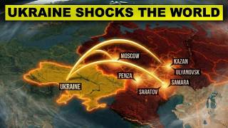 The War Is Now In Moscow: Millions Panic as Ukraine Hits Russian Capital \u0026 13 Regions