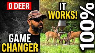 Gravity Feeders have changed the game, the Deer Activity Increased to 100%
