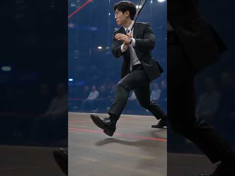 스쿼시 경기 보다 답답해서 코트 난입했습니다🔥Too Frustrated Watching Squash… So I Stormed the Court🔥