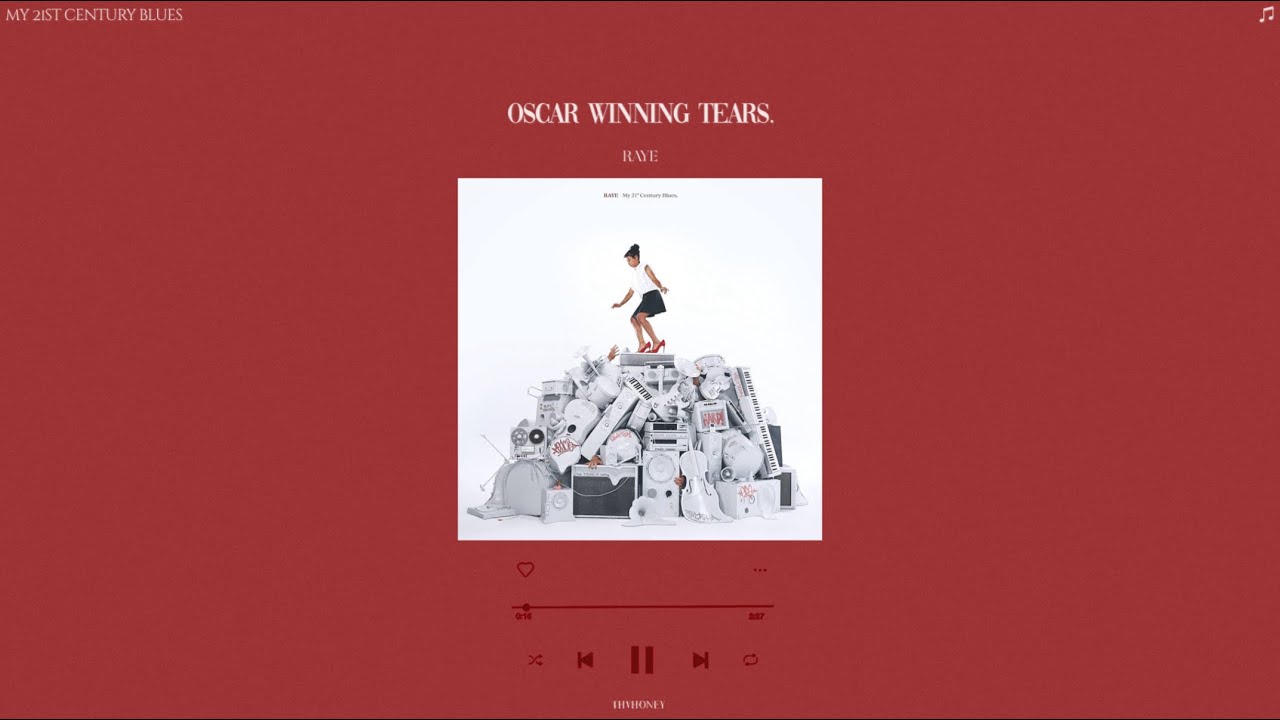 raye - oscar winning tears (sped up + reverb)
