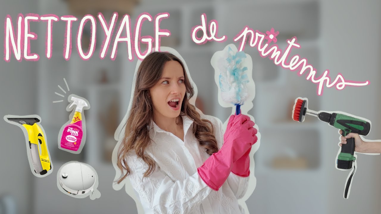 C’est le PRINTEMPS 💐| je nettoie tout À FOND  🧹