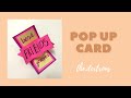 Pop Up Card For Your Best Friends Tutorial | Handmade | Cách làm thiệp