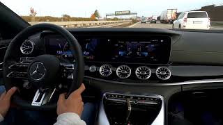 Mercedes AMG GT 43 4-Door 2022 POV Drive | soundcheck |
