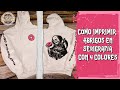 Cómo imprimir abrigos con diseño a 4 colores en serigrafía - Tutorial Completo!!!