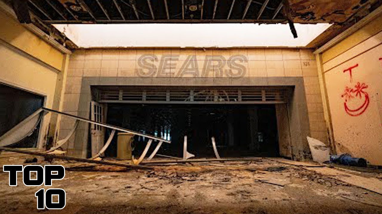 Top 10 Abandoned Malls You Are Forbidden From Entering