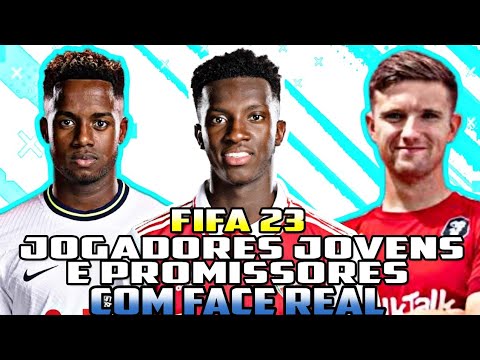 Fifa 22 : Jogadores JOVENS e PROMISORES com FACE REAL para o seu modo  carreira part2 