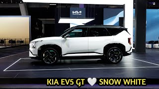 2026 KIA EV5 GT SNOW WHITE PEARL MOTORSHOW INTERIOR