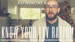 Buying or refinancing a car? Know your LTV ratio!! 
