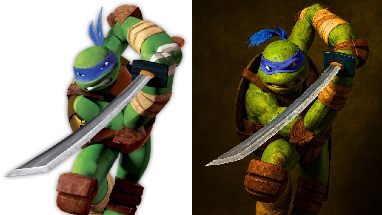 TEENAGE MUTANT NINJA TURTLES IN REAL LIFE, REALISTIC AND FAN ARTS VERSIONS