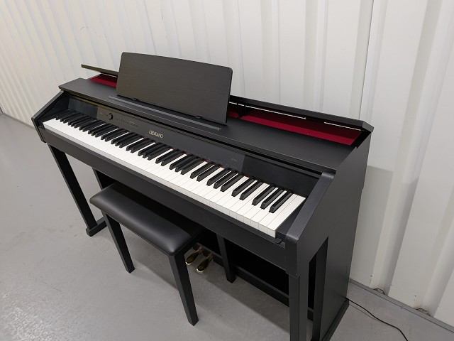 Casio Celviano AP-460 digital piano and stool in satin black stock