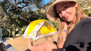 SOLO Backpacking  the Trans Catalina Trail California