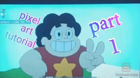 Minecraft steven from steven universe pixel art tutorial part 1