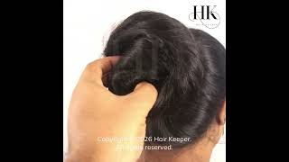 He Opened My Hair Bun! 😱 Effortless No-Tie Bun &amp; Dramatic Rapunzel Hair Bun Drop #shorts #hairplay