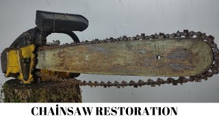Chainsaw Restoration | italy Alpina A 40 1970's. Part 1