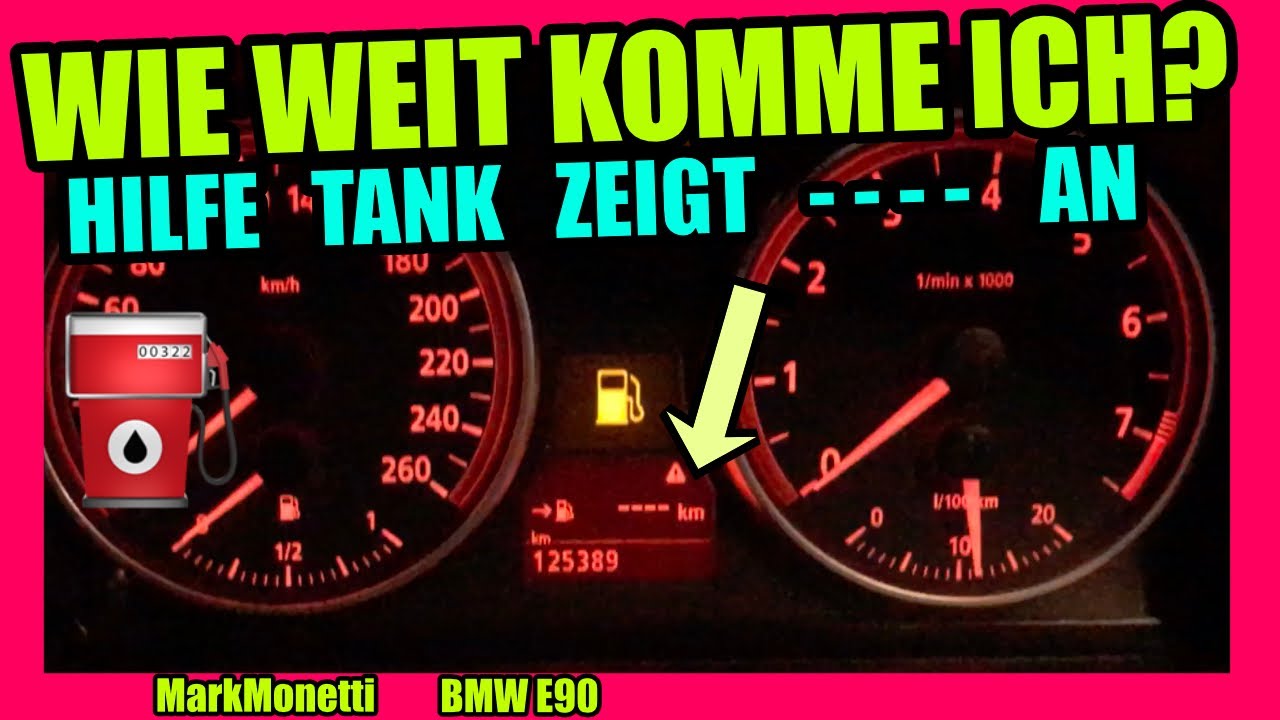 Wie Weit Komme Ich Mit Einer Tankfüllung Rechner HILFE Tank Leer, wie weit komme ich noch? | MarkMonetti - YouTube