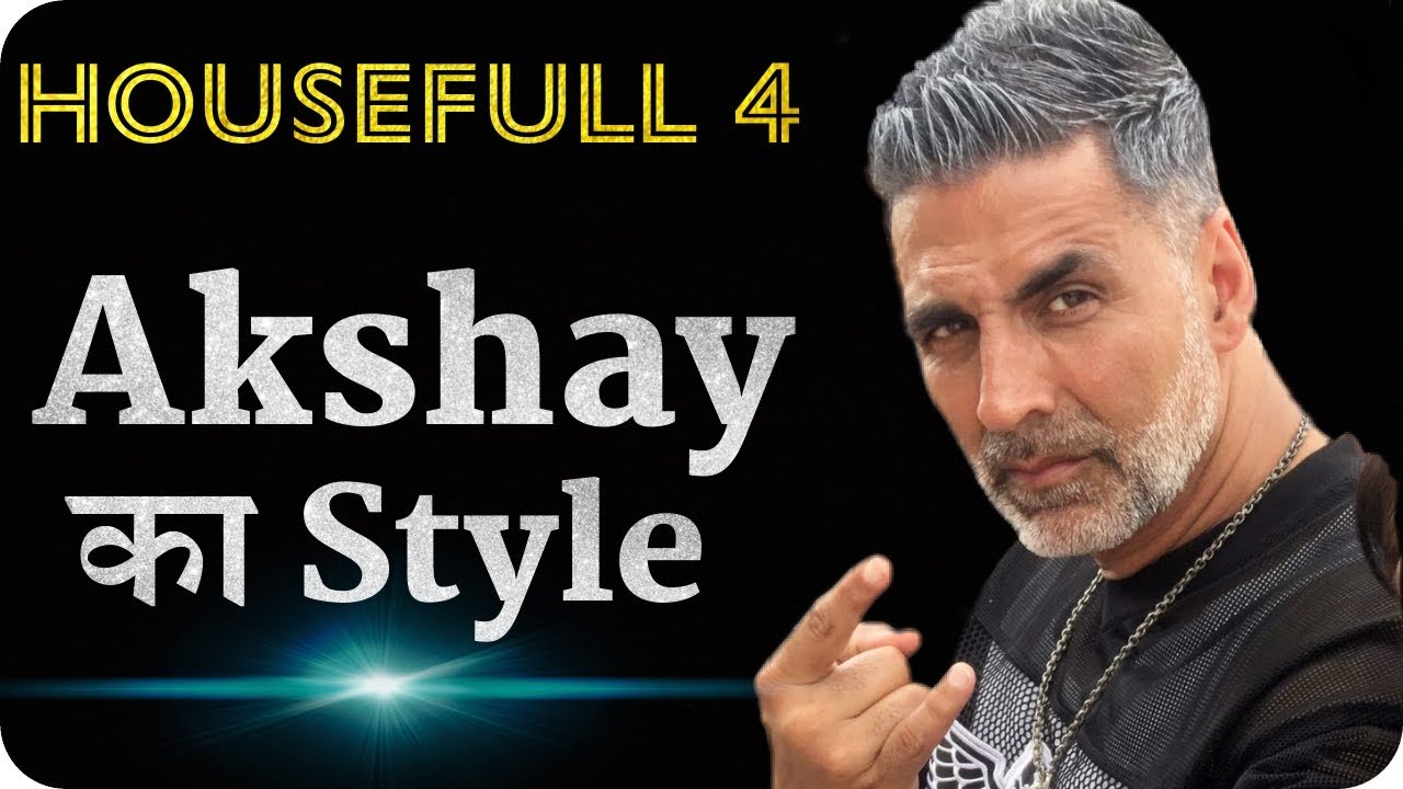 Housefull 4 Akshay Kumar New Hair Style and Very Different Look - YouTube