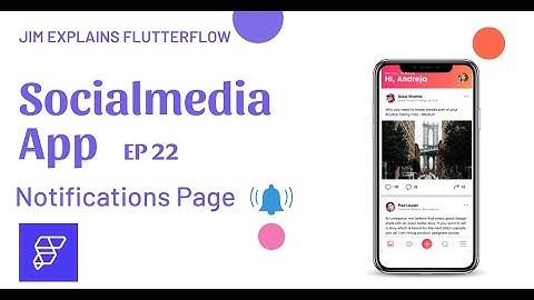 FlutterFlow - Notifications Page
