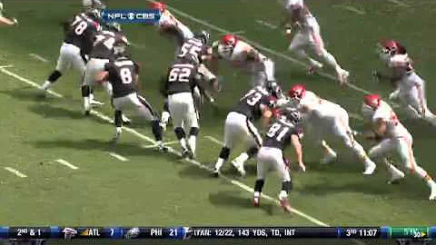 Derrick Ward TD vs Kansas City 10/17/10