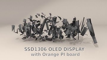 Orange PI OLED ssd1306