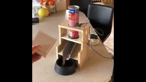 Arduino based Food Dispenser Making