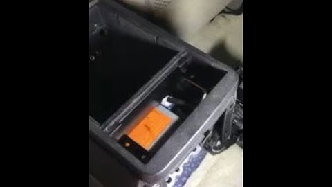 Infiniti G37 - Remove Airbag Module WITHOUT Removing Center Console