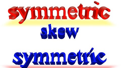 Symmetric and Skew symmetric || Linear Algebra Schaum series Book || Math by Usman basra