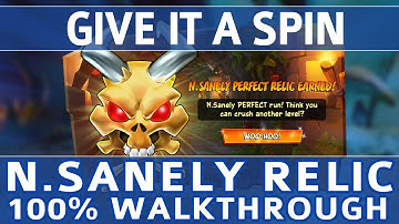 Crash Bandicoot 4 - Give It A Spin 100% Walkthrough - N.Sanely Perfect Relic (All Gems & Crates)