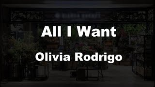 Karaoke♬ All I Want - Olivia Rodrigo 【No Guide Melody】 Instrumental Resimi