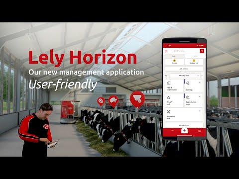 Lely Horizon: User-friendly