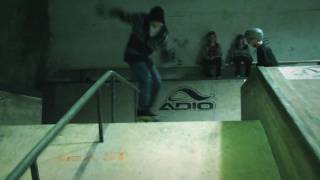 An Indoor-Skate Montage ar Area 51