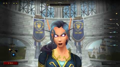 NEW FEMALE Void Elf Customization Options | WoW Shadowlands PTR 9.1.5