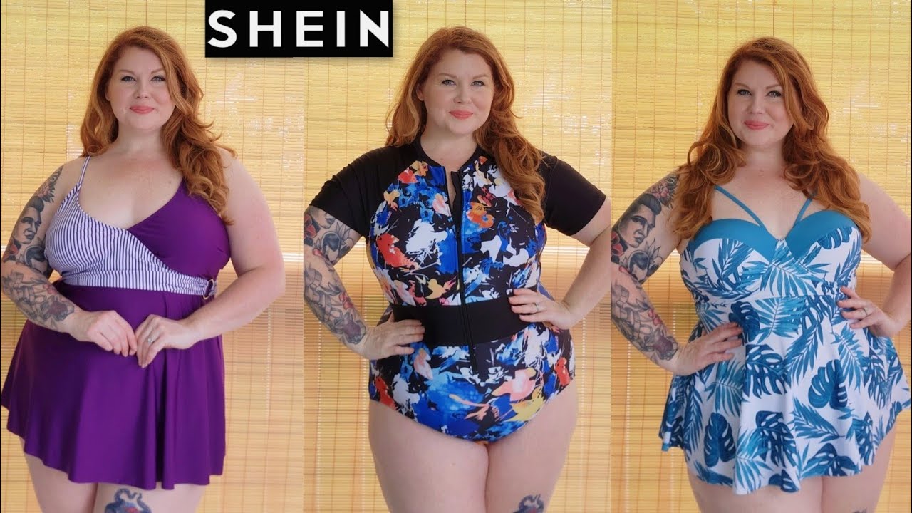 HUGE Shein Plus Size Swimwear Haul | Shein Bikinihacks | June 2022