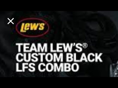 TEAMLEWS #LEWS #fishing NEW LEW'S TEAM CUSTOM BLACK LFS COMBO 🔥🔥 