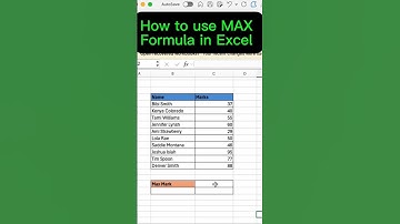 🤯⬆️ Excel Me MAX function Kaise Lagaye 2025 | Highest Value Find Kare Easy Trick #viral #shorts #kge