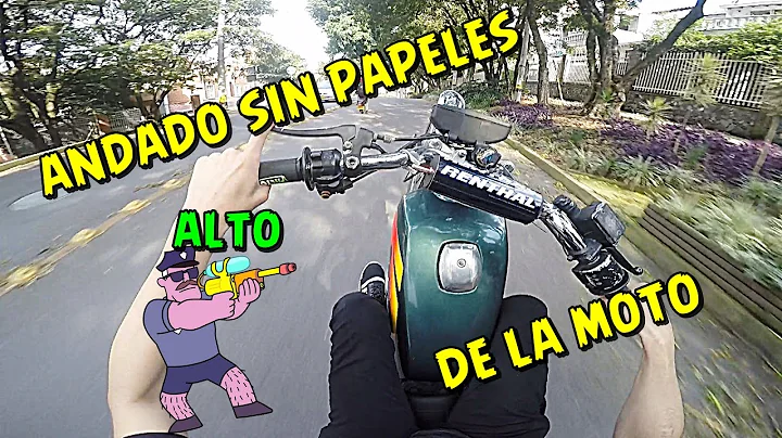 UN DIA SUICIDA, SALI SIN PAPELES DE LA MOTO | Flor...