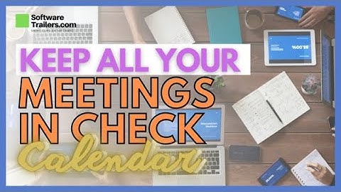 ✅Keep all your meetings in check using Calendar