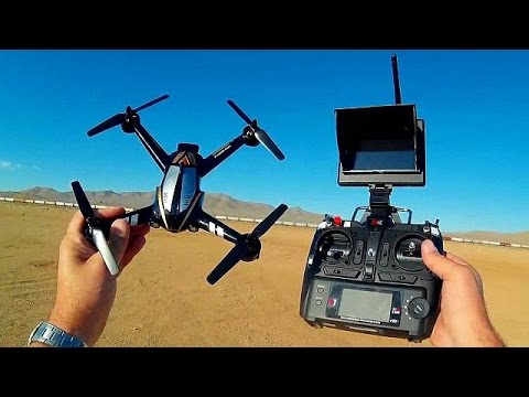 XK X252 5.8 Ghz FPV 3D Acro Sport Drone Flight Test Review