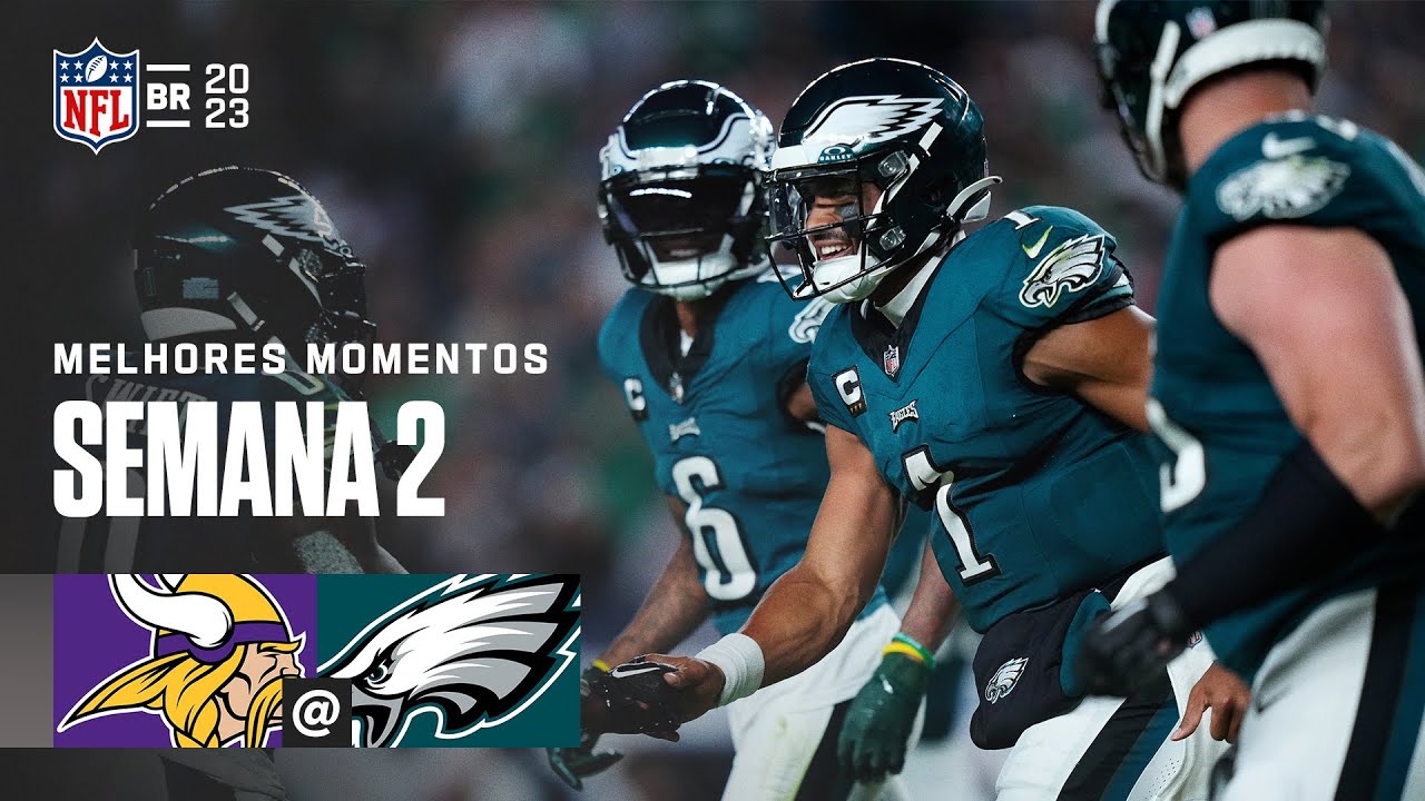 Minnesota VIKINGS x Philadelphia EAGLES- Melhores momentos TNF