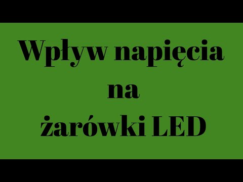 Wideo: Jakie jest napięcie żarówki LED?